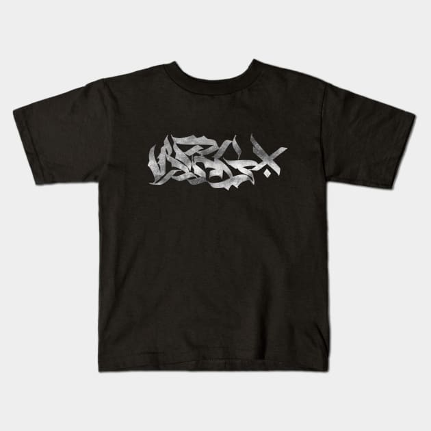 Bang calligraphy font Kids T-Shirt by bangoner